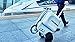 Rydebot Cavallo- Smart Motorized Scooter Rideable Suitcase/Luggage for Adults/Kids with Removable Battery, USB Charging Ports, Aluminum Alloy Frame, Bluetooth, TSA Lock, LED Lights, Silver