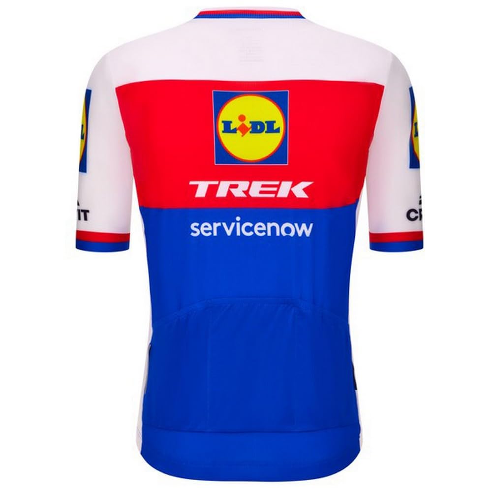 Santini Maillot à Manches Courtes LIDL Trek Czech Republic National Champion M