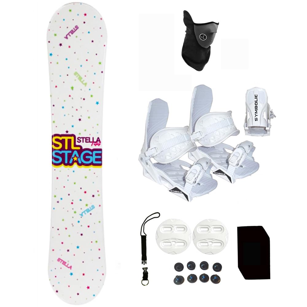 Amazon.com : Symbolic Airwalk 140cm-155cm Snowboard and White