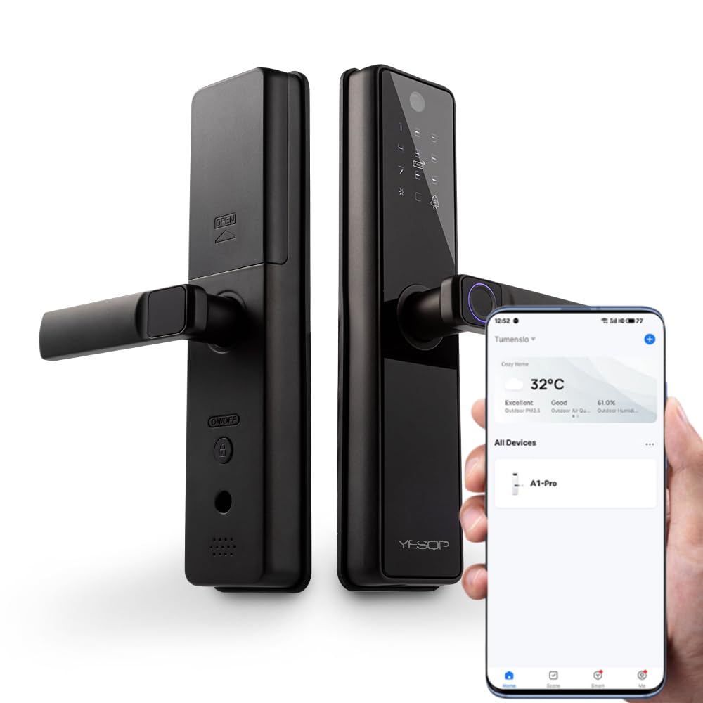 YESOP Fechadura Digital Wi-Fi: A porta de entrada ideal para as melhores fechaduras digitais com cartão ou tag e controle total na palma da mão. YESOP Fechadura Digital Wi-Fi: A porta de entrada ideal para as melhores fechaduras digitais com cartão ou tag e controle total na palma da mão.