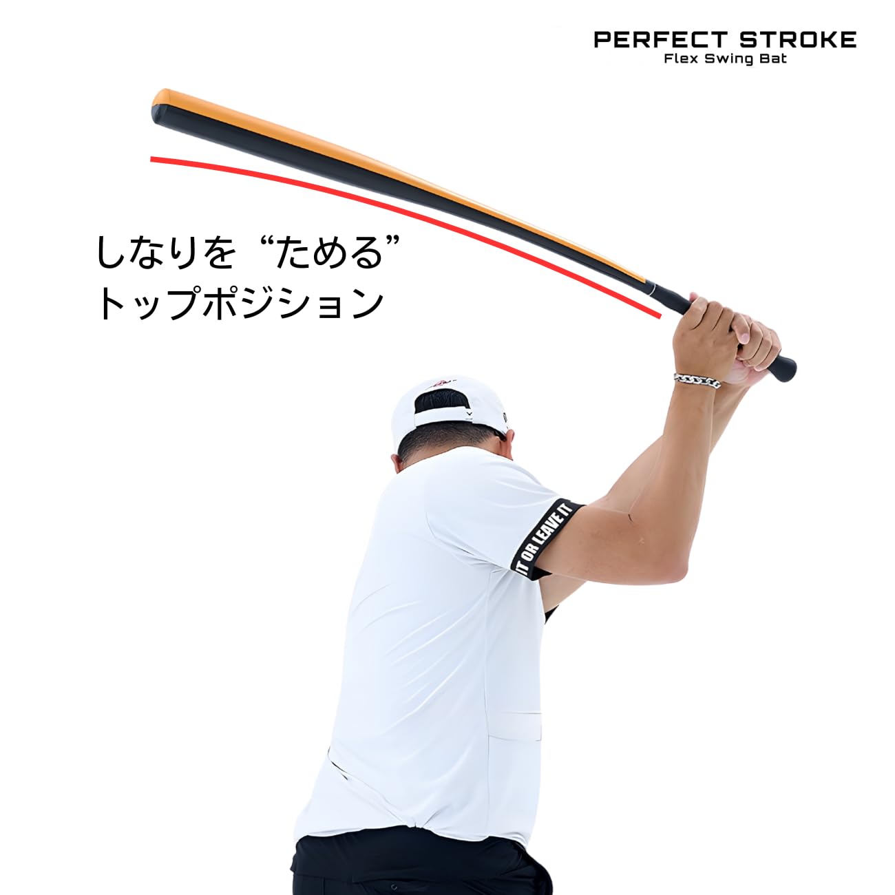 Amazon | パーフェクトストローク《FLEX SWING BAT》プロ監修 ゴルフ