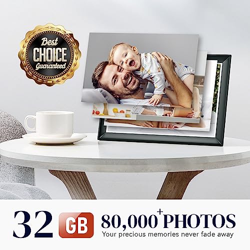 Digital Picture Frame 10.5 Inch, Wifi Digital Photo Frame With 32Gb Storage, 1920X1280 Ips Fhd Touch Screen Smart Picture Frame, Sharing Photos Via Free App Frameo Anywhere, Auto-Rotate, Easy Setup #TOP3