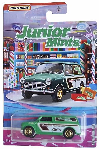 Matchbox Austin Mini Van Verde