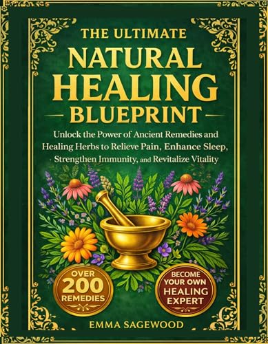 THE ULTIMATE NATURAL HEALING BLUEPRINT: Unlock the Power of Ancient Remedies and Healing Herbs to relieve Pain, Enhance Sleep, Strengthen Immunity and Revitalize Vitality