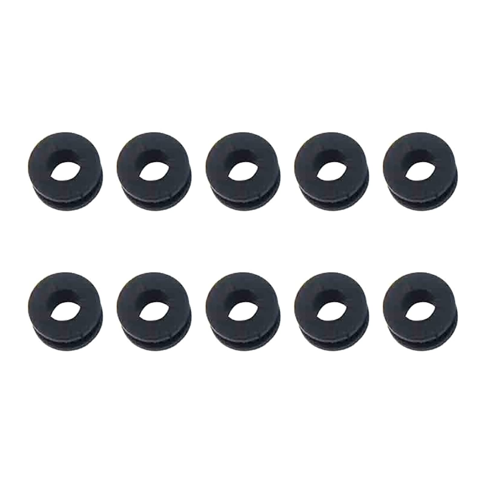 Amazon | 10 個オートバイゴムサイドカバーグロメット片面パネル