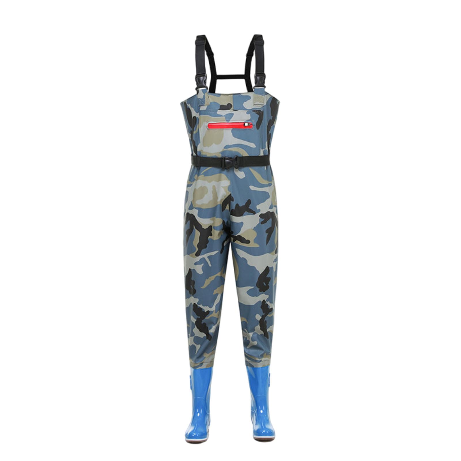 Chaoyilian Fishing Chest Waders For Women Teenagers With Boots,Chest Waders With Boots,PVC Waterproof Insulated Hunting Fishing Waders,reathable,Lightweight Flexible,For Fishing Kayaking,Wading