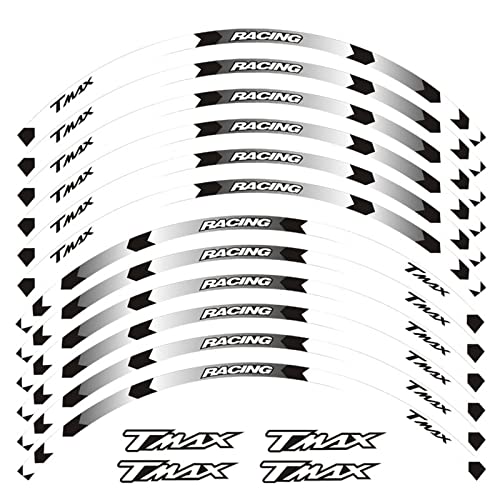 Bandes TMAX pour jantes moto afin de rouler en toute sécurité la nuit