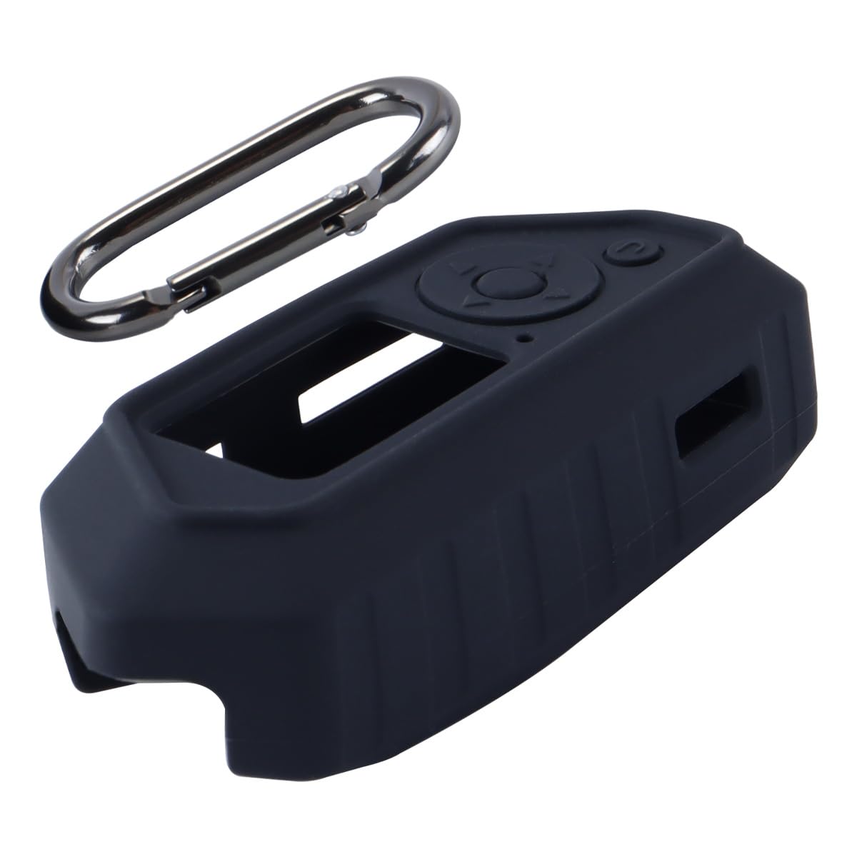 Funda Protectora Para Flipper Zero, Suave Y Resistente a Arañazos, Accesorio Para Dispositivos WiFi Flipper Zero Con Mosquetón (negro)