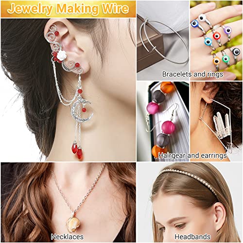 aluminum armature wire for sculpting 2 mm thickness metal bendable wire flexible wrapping weaving for crafts jewelry making doll armature modeling diy 12 gauge 118 ft silver