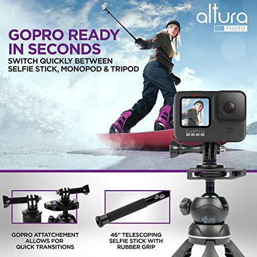 Altura Photo SU-MP-1135 Phone Tripod 55 Inch thumb #3