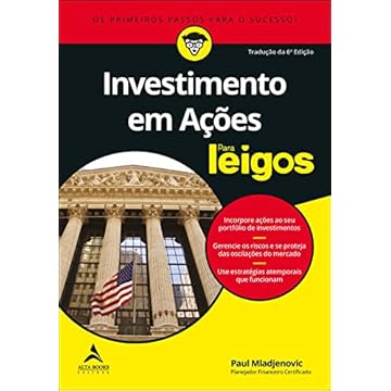Capa do livro Investimento em Ações Para Leigos
