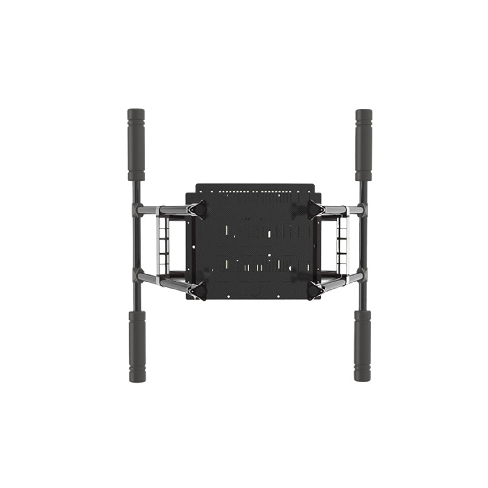 Tren de aterrizaje resistente for drones industriales compatibles | Hecho de fibra de carbono y tubos de aluminio, duradero for escenarios de operación industrial de UAV(Aluminum land)