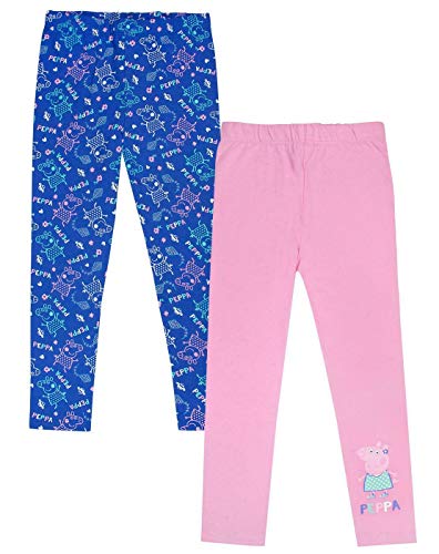 Peppa Pig Girls Leggings 2 Pack3