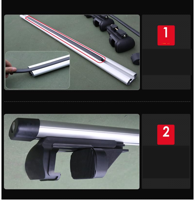 Barras Transversales Universales P P/ Montar 130 Cm | Cuotas Sin Interés