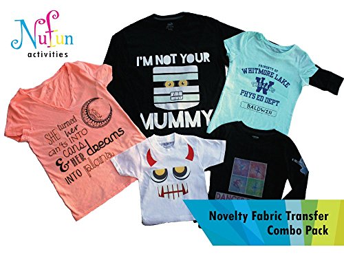 Buy NuFun Activities Inkjet Printable Iron-On Heat Transfer Paper, Novelty  Combo Pack, 8.5 x 11 inch, 14 sheet count Online at desertcartAruba