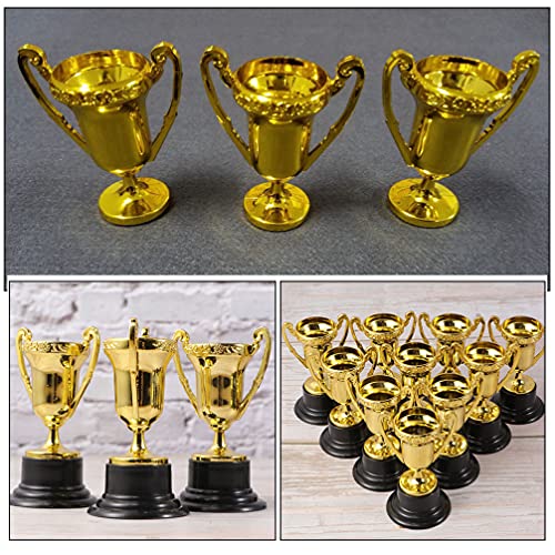 WINOMO 20Pcs Mini Trophy Award Trofee Gold Cup Trofeeën Winnaars Cup Award Voor Voetbal Honkbal Carnaval Prijs Party Gunsten - Image 8