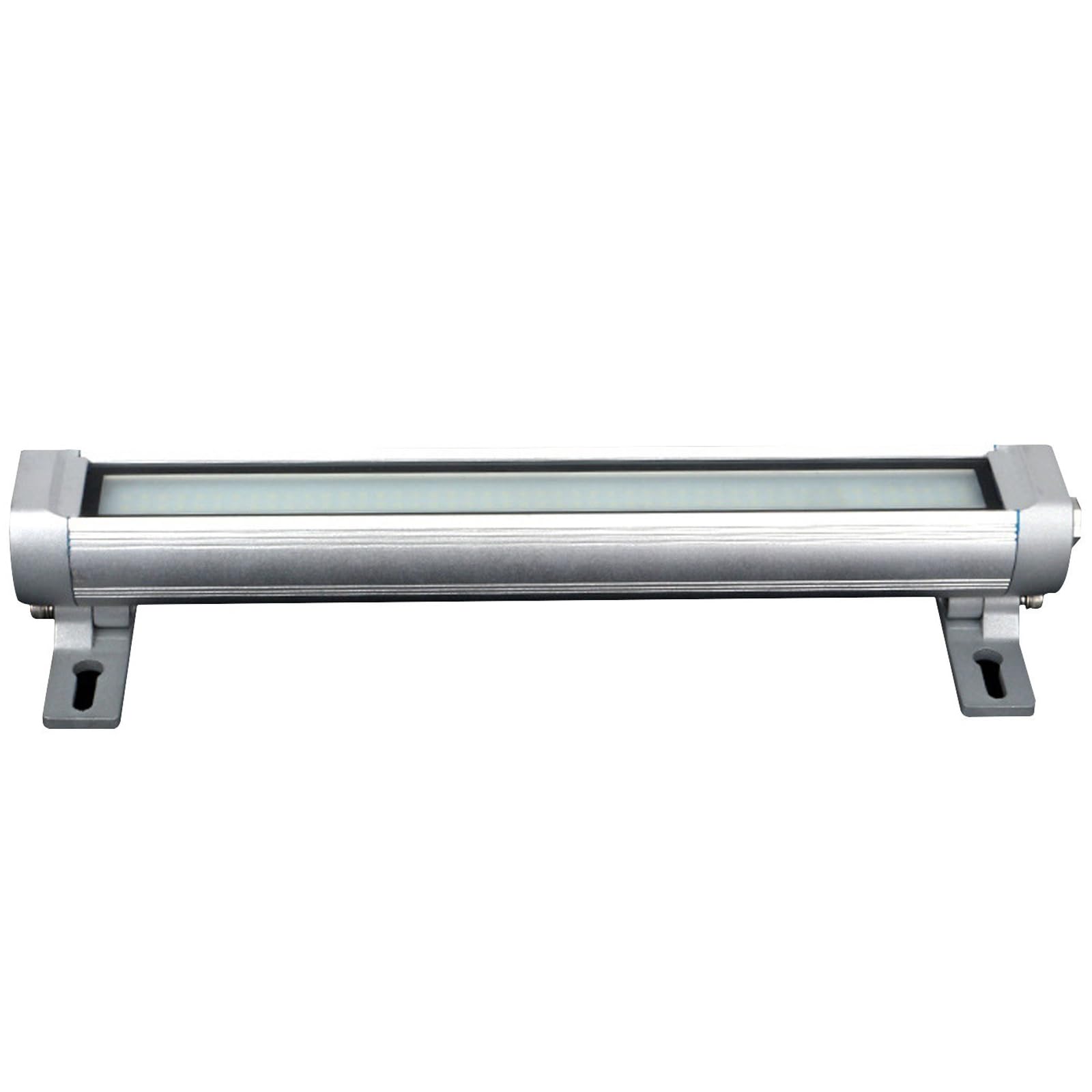 Aluminiowa Rura Oświetleniowa 10/12/16/20 W Z Regulowaną Podstawą, Wodoodporna Lampa Do Obrabiarek Przemysłowy, Przeciwwybuchowy Reflektor LED, Do Oświetlenia Warsztatu Frezar(Size:12w,Color:24v)