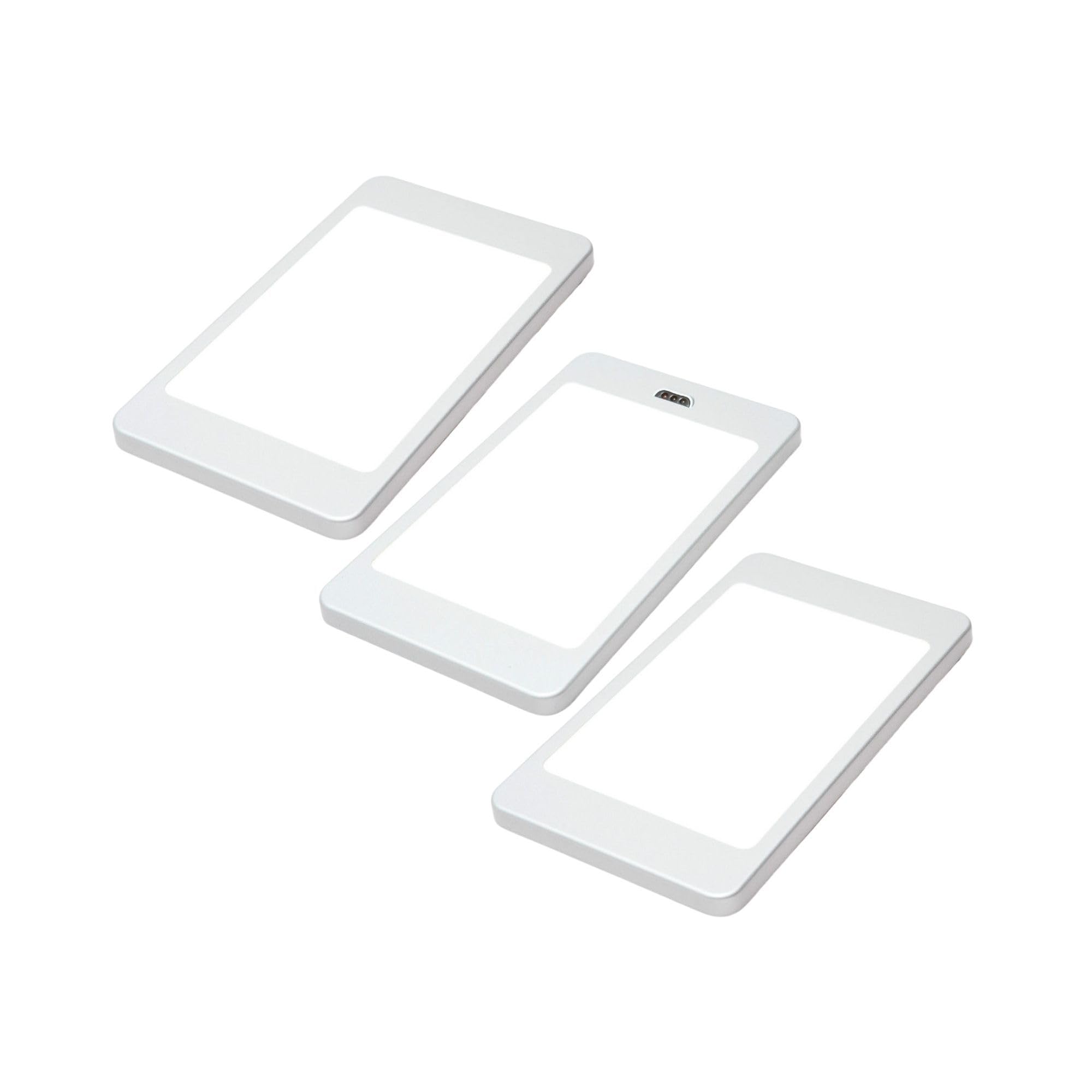 kalb Material für Möbel LED Unterbauleuchte 6Watt SET Sensor Küchenleuchte Einbauspot Einbaustrahler, Setgröße:3er SET, Lichtfarbe:neutralweiß, Auswahl:mit Sensor