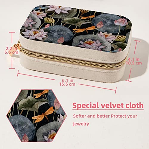 Boîte à bijoux portable pour éviter les colliers emmêlés en voyage