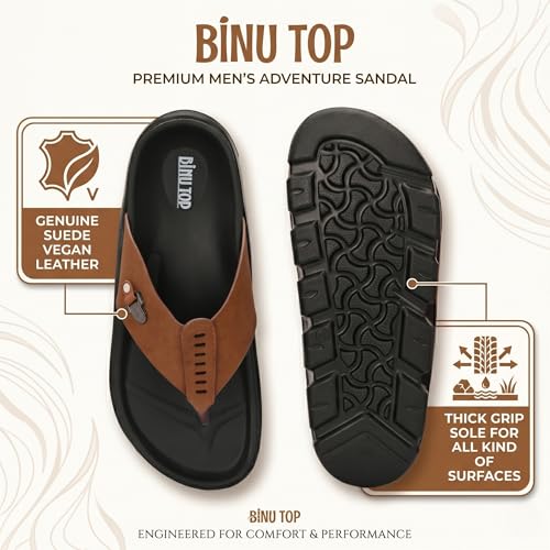 Image of All Seasons Men's Slippers Breathable, Soft-Lined, and Non-Slip for Durability Indoors or Outdoors All Year Long