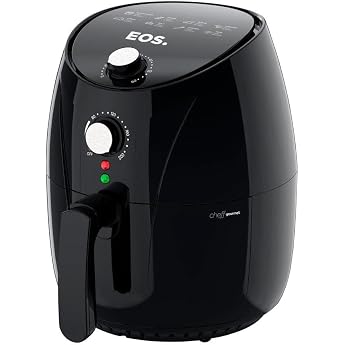 Fritadeira Sem Óleo Air Fryer Eos Chef Gourmet 6.2 Litros Compacta Digital Vermelho Eaf60v 220v
