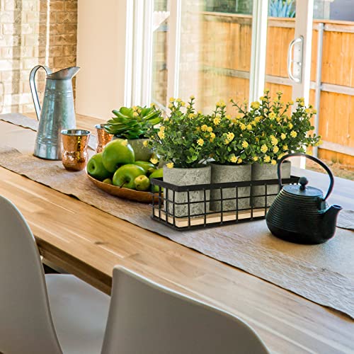 Small Fake Plants Mini Artificial Potted Plants, 3 Potted Artificial Plants Flowers For Home Decor Indoor, Fake Plants Bedroom Aesthetic, Fake Plants For Living Room, Bathroom, Shelf, Coffee Table #TOP1