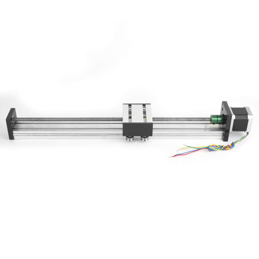 Kugelumlaufspindel-Führungsschiene Linearantrieb Einachsig Trapezförmig 400 500 600mm Verfahrweg Mit Nema17 Schrittmotor Für Linearantriebsysteme