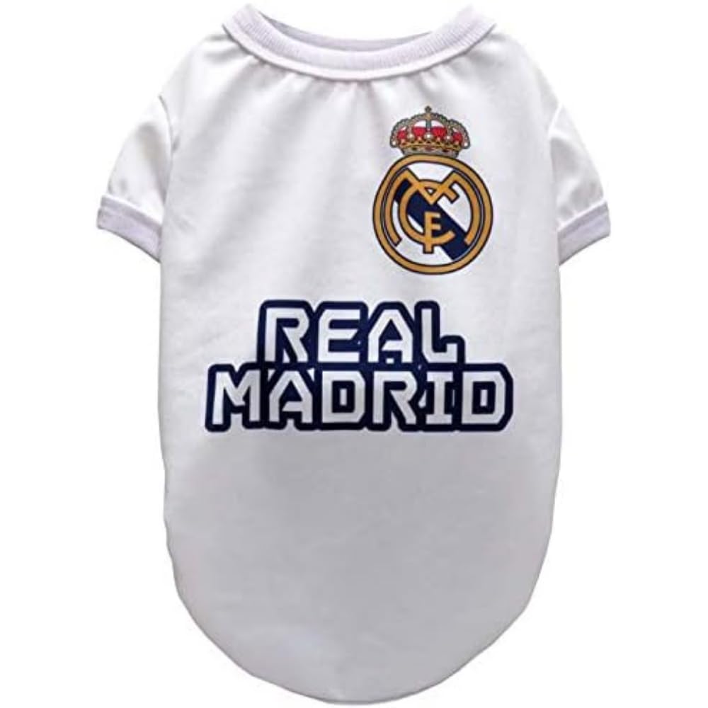 REAL MADRID CF - Camiseta para Perro o Gato, Talla XXS, Producto Oficial (CyP Brands)