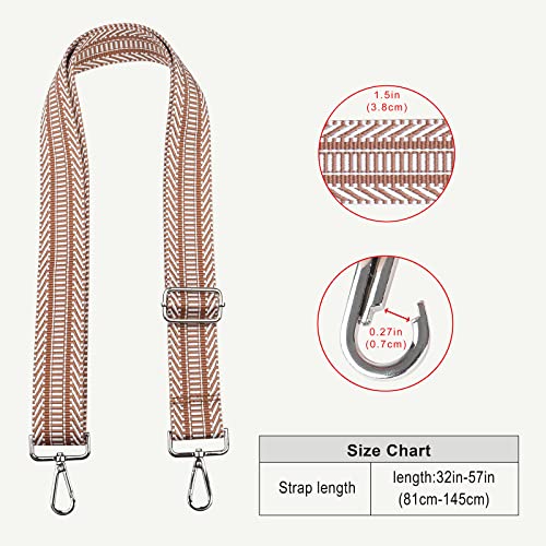 Image of Purse Straps Replacement Crossbody Adjustable Shoulder Bag Strap Handbag Strap 1.5 inch