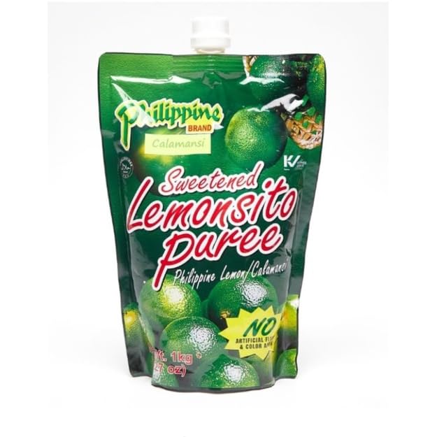 Sweetened Lemonsito Puree Philippine Lemon/Calamansi 1kg