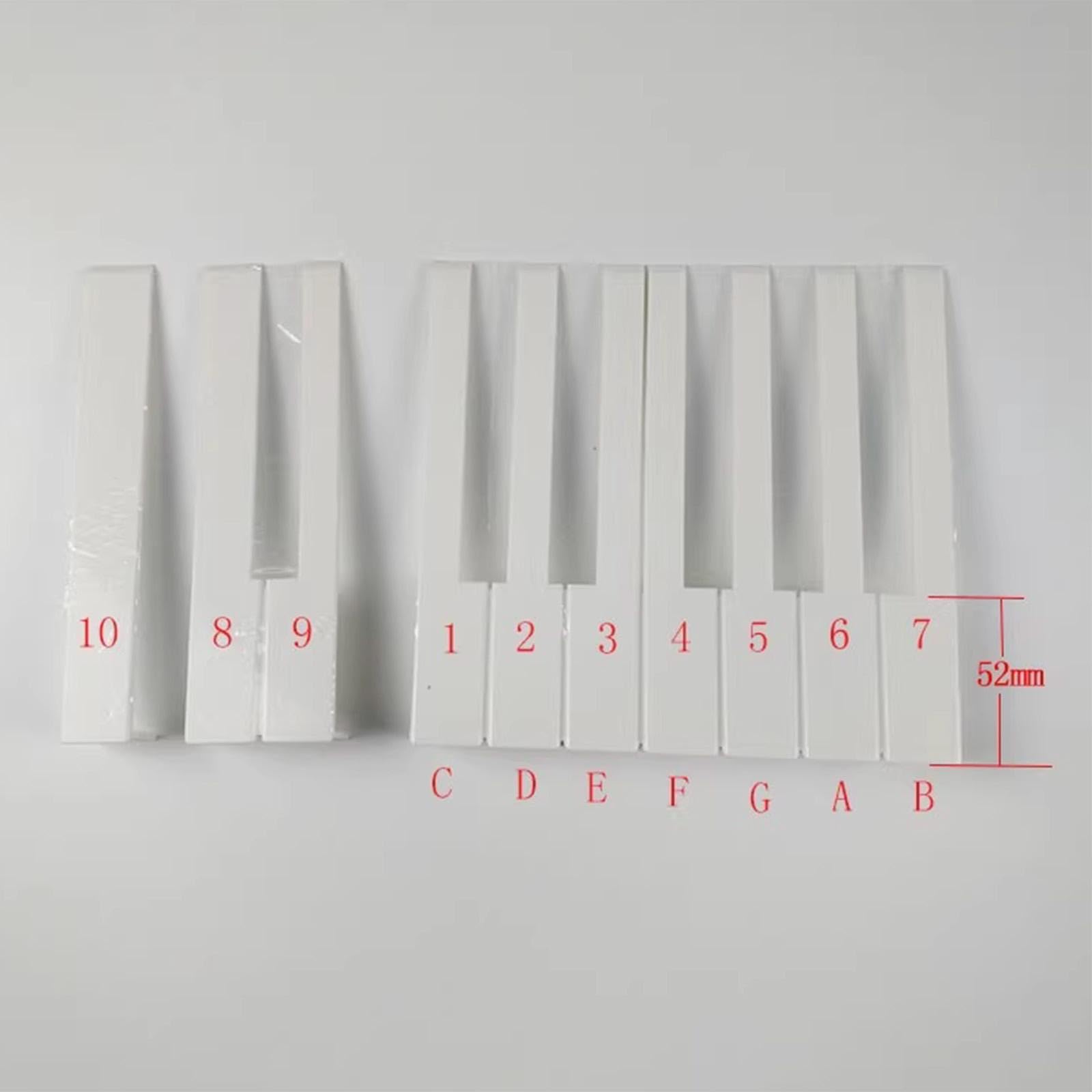 Copritasti per Pianoforte – Riparazione Pratica Dei Tasti Del Pianoforte – Accessori per La Riparazione di Tastiere