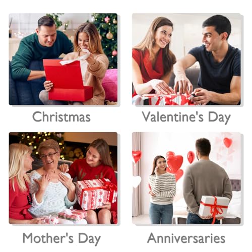 Travel Velvet Jewelry Box with Mirror, Mini Gifts Case for Women Girls, Small Portable Organizer Boxes for Rings Earrings Necklaces Bracelets4