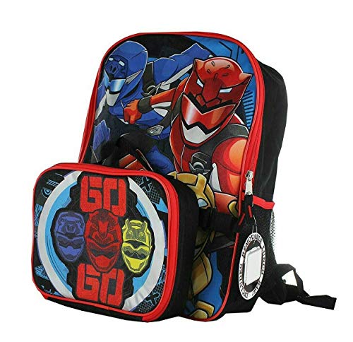 power rangers backpack and lunch bag