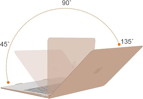 Miniatura 77 de MOSISO Funda compatible con MacBook Air de 13 pulgadas 2022 2021 2020 2019 2018 versión A2337 M1 A2179 A1932 Touch ID, carcasa rígida de plástico