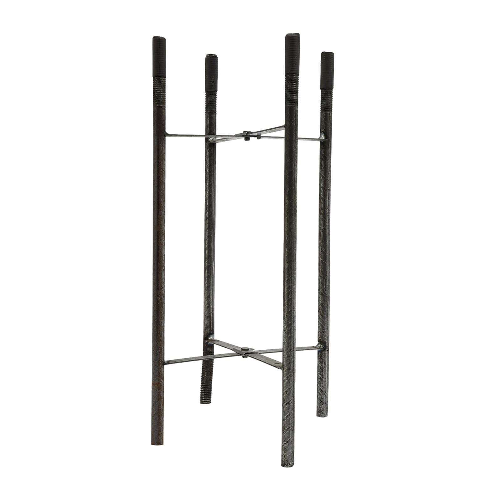 Asta per illuminazione stradale, asta divisa, adatta per strade all'aperto, portata 100 kg, acciaio zincato di alta qualità, per lampade da giardino e illuminazione esterna (3 m)