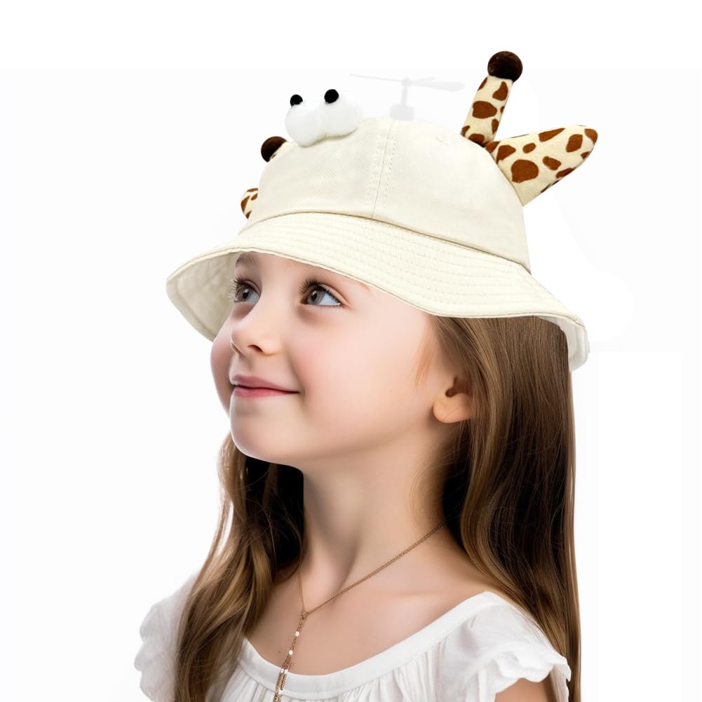 SIEBOLD Giraffe Hat,Propeller hat,Helicopter Hats,Propeller Cap,Funny Party hat,for Adults for Fancy Dress Party Favors - Image 3