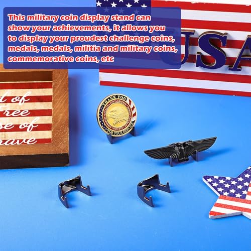 Soporte para monedas pequeñas metálico Yaocom pack 4 miniatura 5