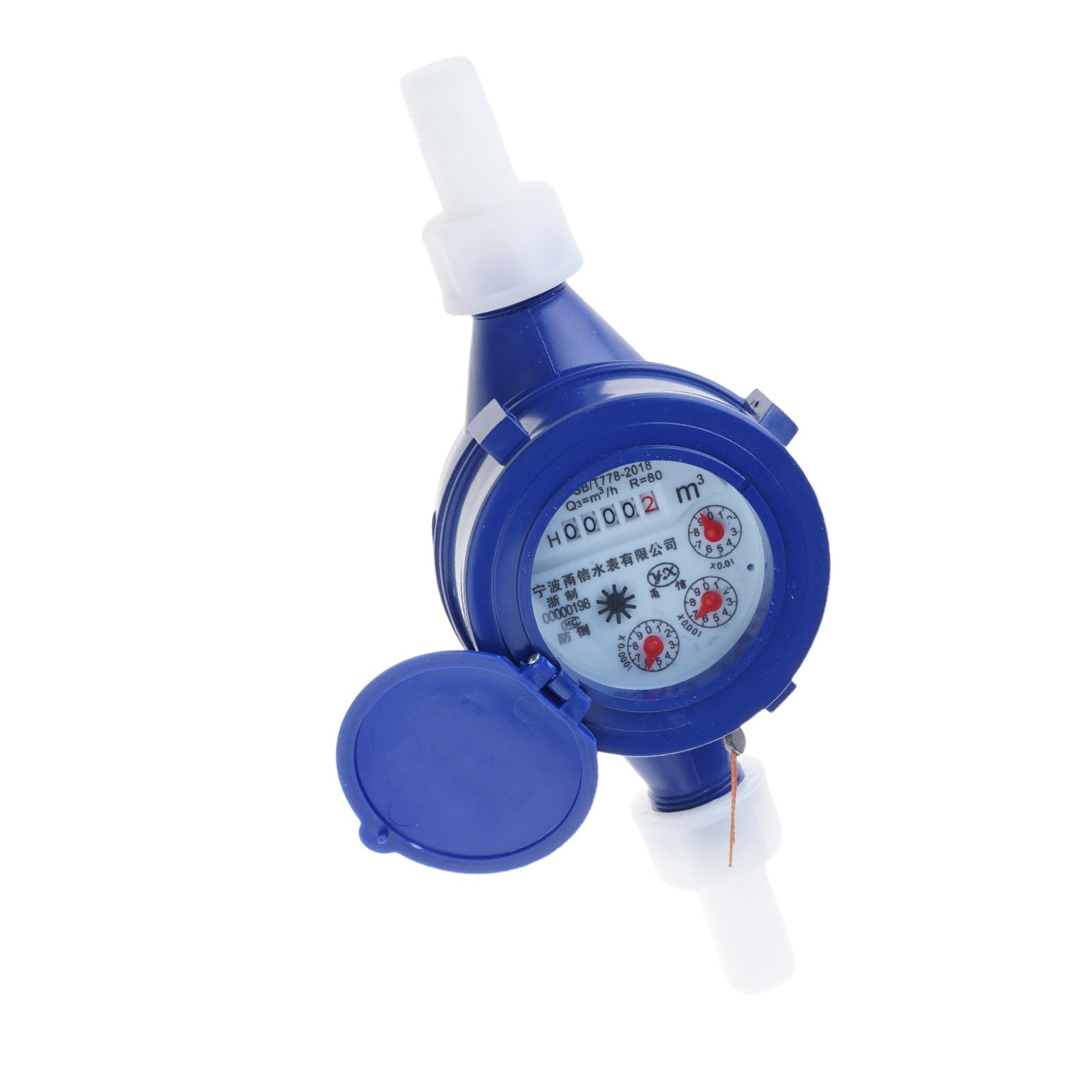 Guide Closed Wrought Iron Stream Meter for Household Arrangements with Low Maintenance Installation and Strengthened Durability Wrought Iron Whirling Wing Water Meter