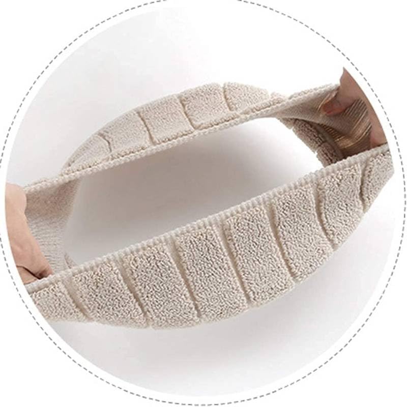 Soft Plush Toilet Seat Cover, Washable Bathroom Warmer, Universal Fit, Multiple Colours Available 2