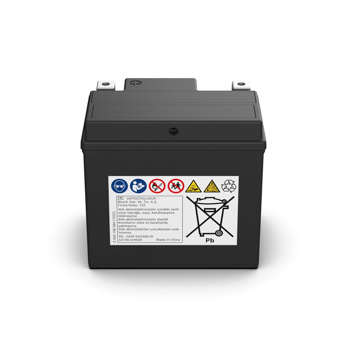Bosch FA111 - Batteria AGM per motocicli - 12V 70A 4Ah - Adatta per moto, motociclette, enduro, scooter, quad, moto d'acqua - Compatibile M6004, BTX5L-BS, BTX5L