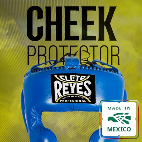 Image of CLETO REYES Boxing Headgear with Cheek Protection for Men and Women, Protective Head Guard Face Saver, Sparring Fighting