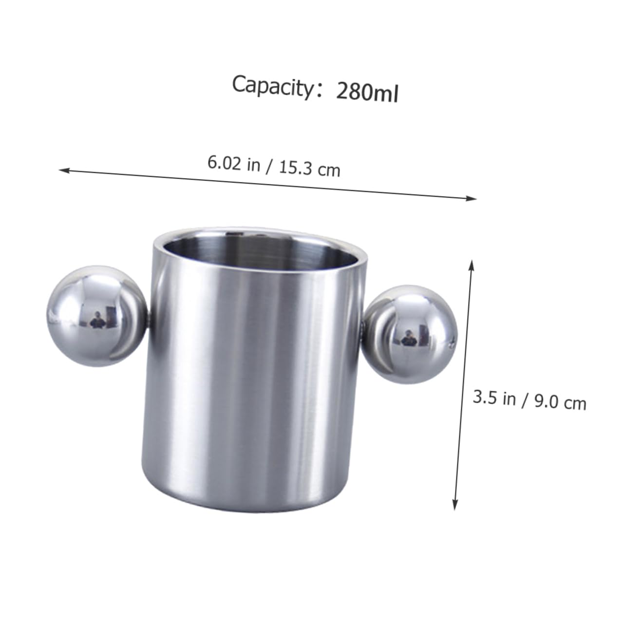 Sosoport Lot De 2 Gobelets Pliables En Acier Inoxydable Réutilisables Pour Le Camping La Randonnée Le Thé Et Le Café