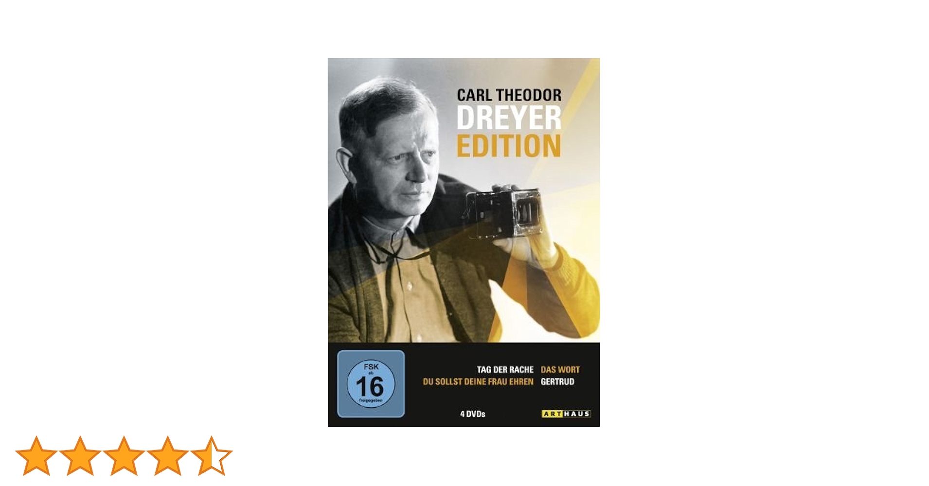 CARL THEODOR DREYER COLLECTION〈4枚組〉 CARL THEODOR DREYER COLLECTION〈4枚組〉 Amazon.com: Carl