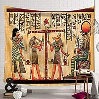 古代エジプト壁画風タペストリー インテリア Amazon.co.jp: タペストリー 音符 象 エジプト壁画 レトロ 横幅95*縦幅