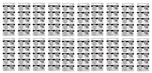Image of Energizer CR2032 Batteries, 3V Lithium Coin Cell 2032 Watch Battery - 100 Count