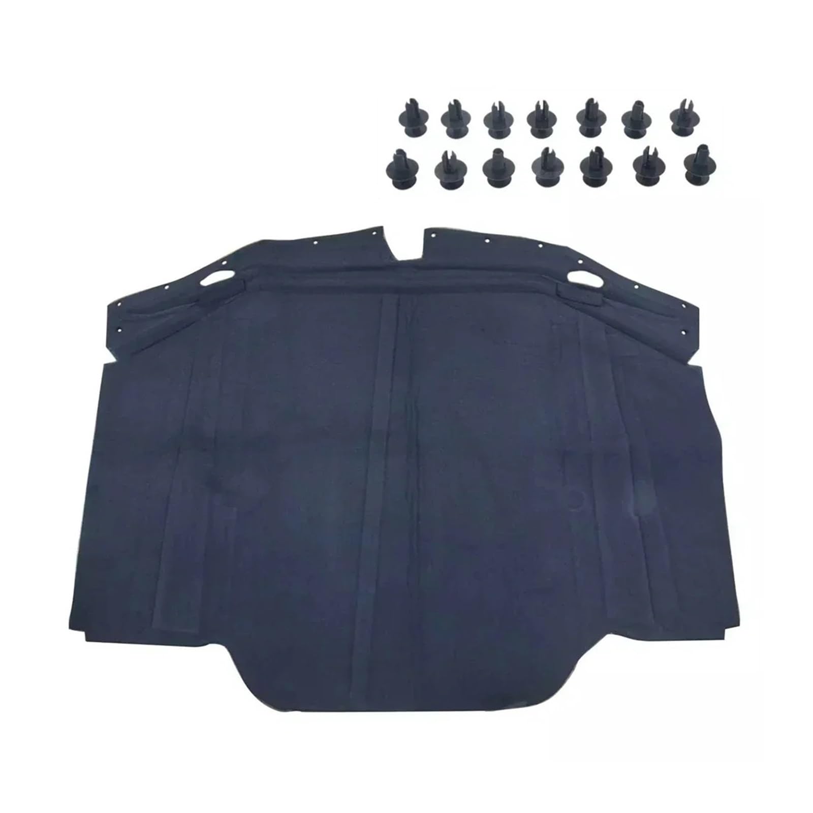 Fxfupo One Color Compatible For Benz 300Sl 500Sl 600Sl R129 Sl320 Engine Hood Heat Insulation Pad Soundproof Cotton Cover Heat Insulation Mat