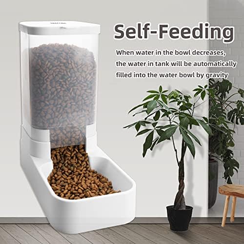 Gravity Pet Feeder and Water Dispenser Set — texture and fabric close-up