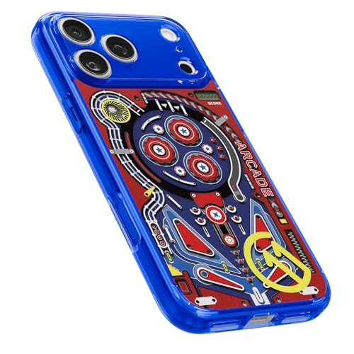 Image of Spigen Ultra Hybrid MagFit Back Cover Case for iPhone 17 Pro, c11 Collection, MagSafe Compatible, Camera Control Covered, 3D Effect with Hexa-Layer Print - PC+TPU | Arcade