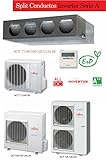 acy100uiA-LM Equipo de aire acondicionado modelo 2013 con bomba frío/calor, bajo nivel sonoro. Equipo inverter. Calidad/precio excepcional. Fujitsu Conductos