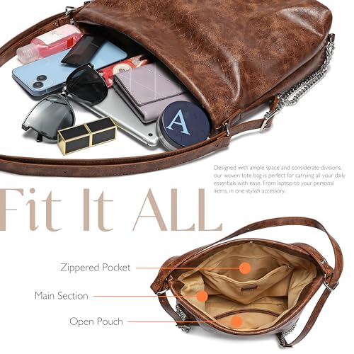 Hobo Bag for Women Vegan Leather Backpack Designer Top Handle Tote Satchel Large Soft Shoulder Purses Handbags4